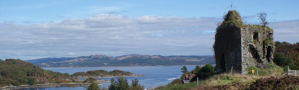 Loch Fyne View from Tarbert Castle